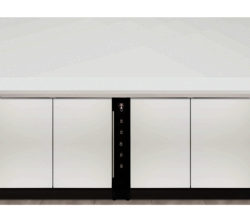CAPLE  Sense Wi154 Built-in Wine Cooler - Black